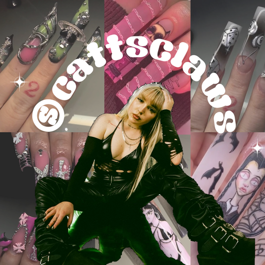 Get to know the nail tech: @cattsclaws